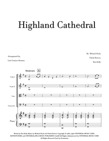 Highland Cathedral (arr. Luís Gustavo Rossato)