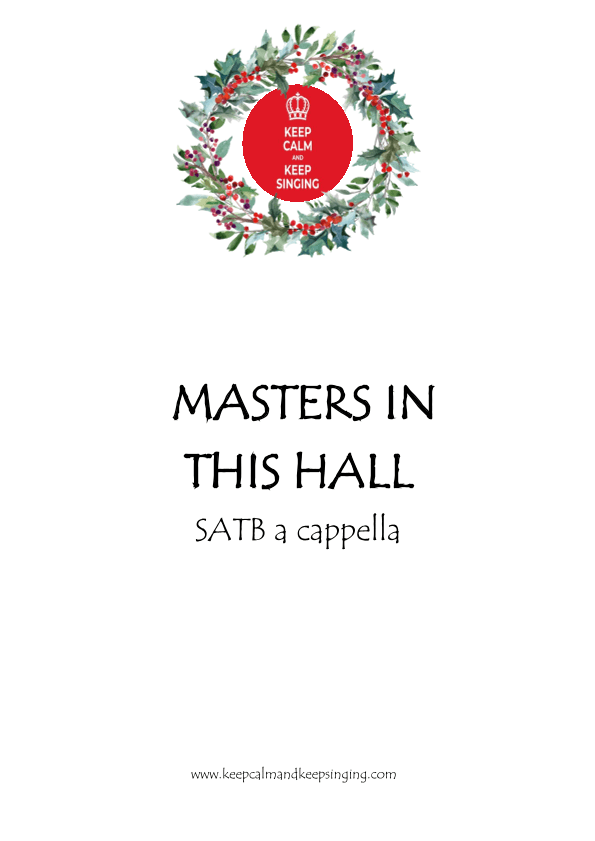 Masters in this Hall SATB (arr. Debbie Warren)