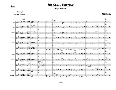 We Shall Overcome (arr. Rodney D. Chism, Sr.)