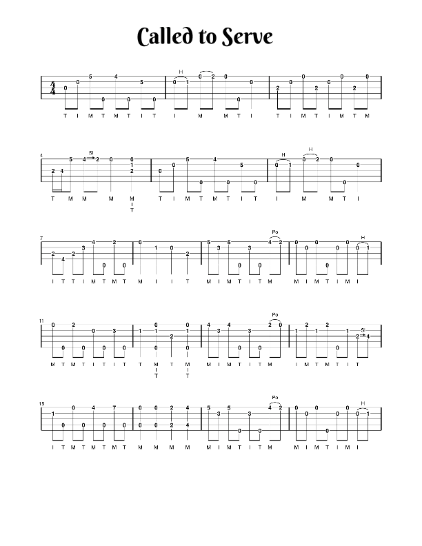 Called to Serve (arr. Charles Linton)