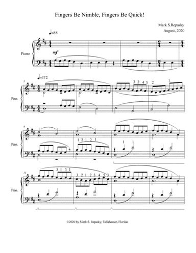 Fingers Be Nimble, Fingers Be Quick