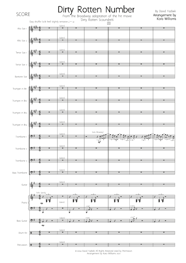 Dirty Rotten Number (arr. Kara Williams)