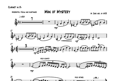 Man Of Mystery (arr. Michael James REGAN)