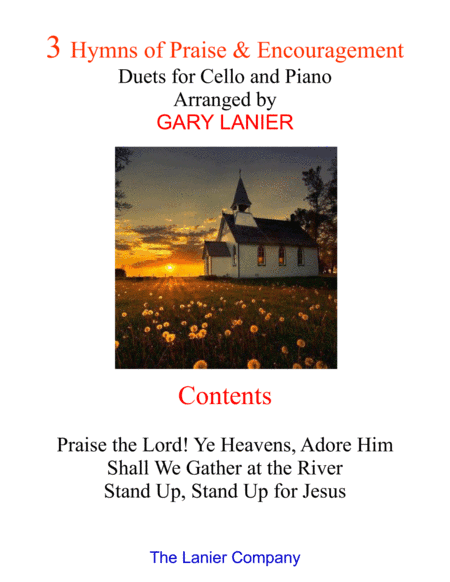 3 Hymns of Praise & Encouragement (Duets for Cello and Piano) (arr. Gary Lanier)