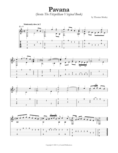 Pavana (arr. Mark Phillips)