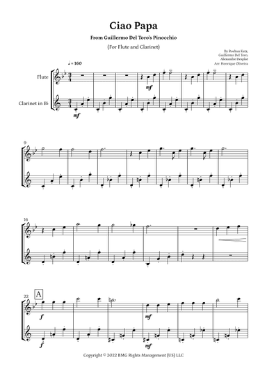 Ciao Papa (arr. Henrique Oliveira)