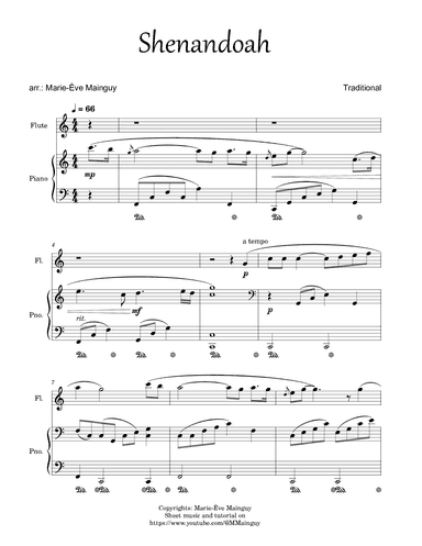 Shenandoah (arr. Marie-Ève Mainguy)