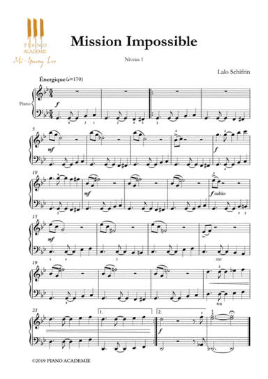 Mission: Impossible Theme (arr. Henrique Cantalogo, Mi-Young LEE)