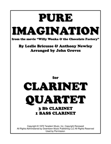 Pure Imagination (arr. John Groves)