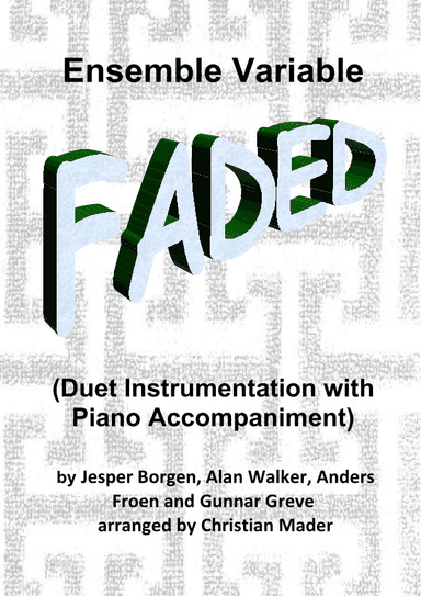 Faded (arr. Christian Mader)
