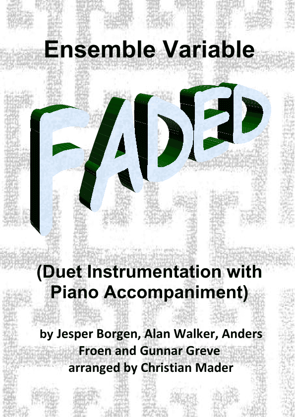 Faded (arr. Christian Mader)