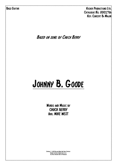 Johnny B. Goode (arr. Mike West)