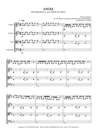 Angel (arr. SCMusic)