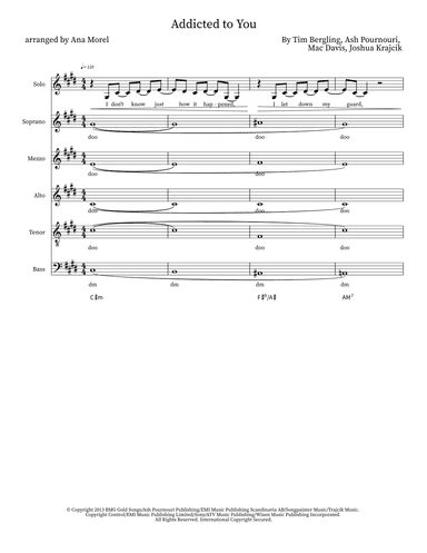 Addicted To You (arr. Ana Morel)