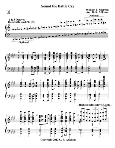 Sound the Battle Cry (arr. G. R. Adkison)