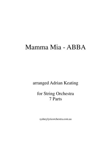 Mamma Mia (arr. Adrian Keating)