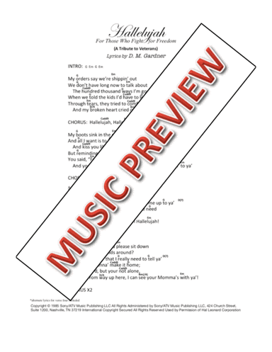 Hallelujah (arr. D. M. Gardner)