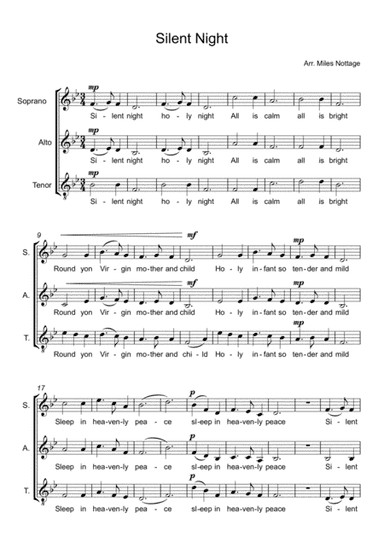 Silent Night (arr. Miles Nottage)
