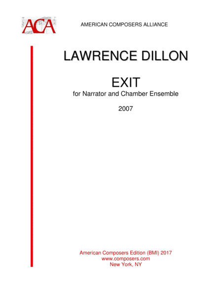 [Dillon] Exit