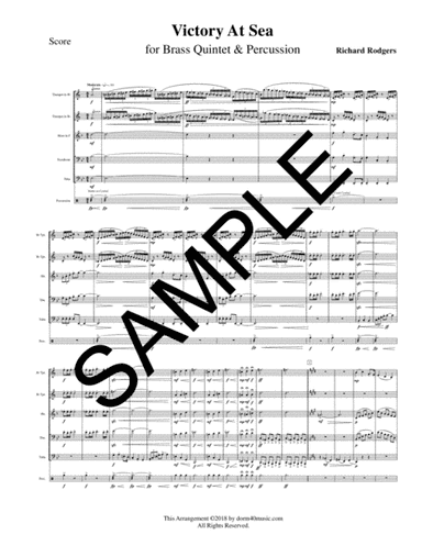 Victory At Sea (arr. Dorm 40 Music)