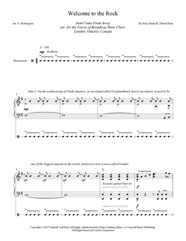 Welcome To The Rock (arr. Scott Pietrangelo)