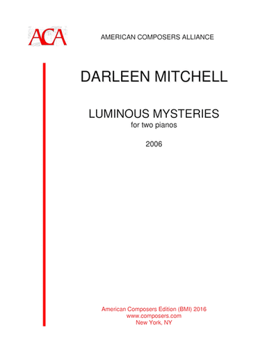 [Mitchell] Luminous Mysteries