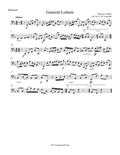 General Lottum (arr. Nick Lacanski)