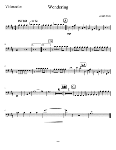 Concerto #1(Wondering)