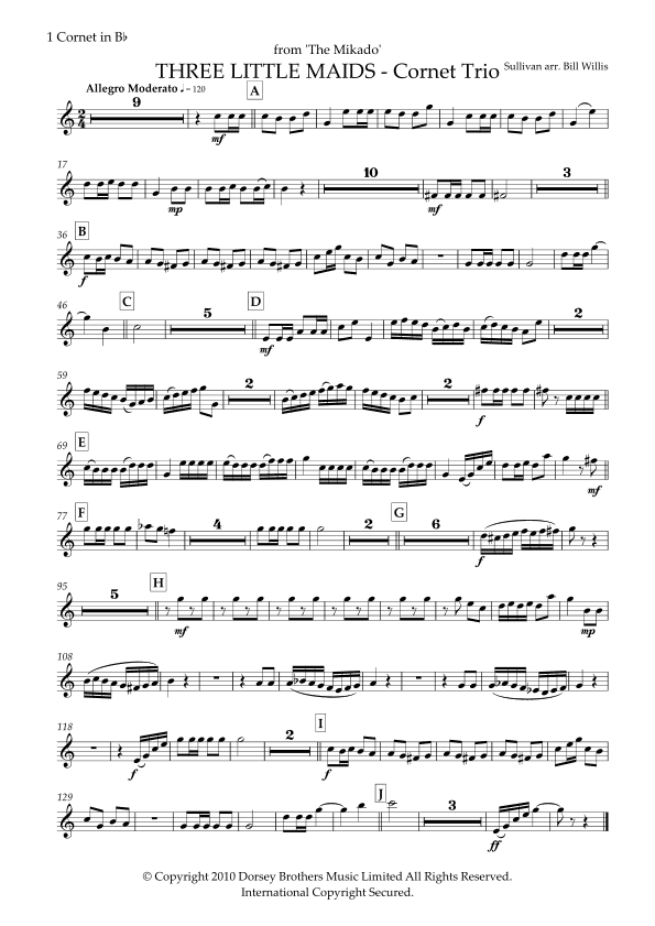 Three Little Maids (arr. Bill Willis)