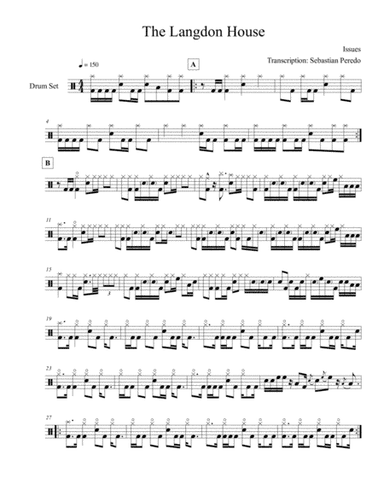 The Langdon House (arr. Sebastian Peredo)