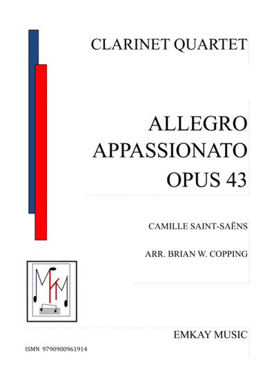 ALLEGRO APPASSIONATO - CLARINET QUARTET (arr. BRIAN W. COPPING)