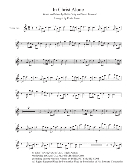 In Christ Alone (arr. Kevin Busse)