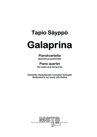 Galaprina (piano quartet)
