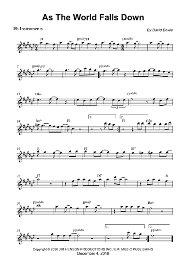 As The World Falls Down (arr. Wesley S. SIlva)
