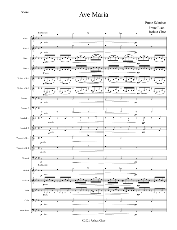 Ave Maria (arr. JMJ Arrangements)