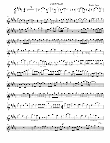 Calma (alicia Remix) (arr. Jonysax)
