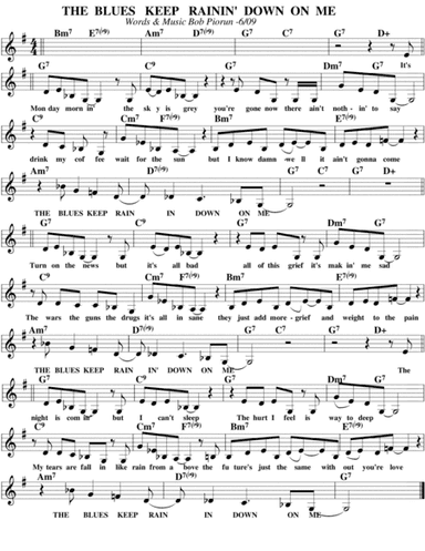 The Blues Keep Rainin’ Down On Me