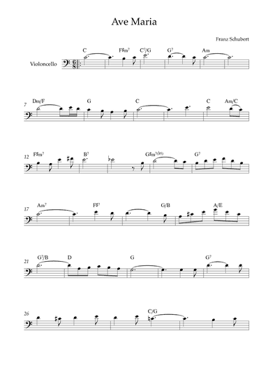 Ave Maria (arr. Karen Gueiros)