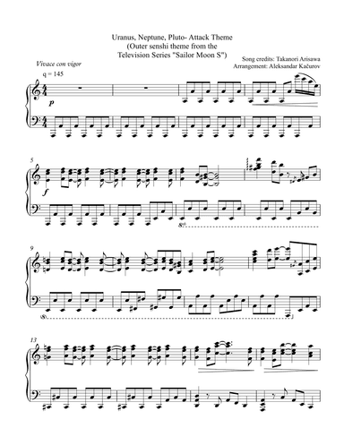Uranus And Neptune (arr. Aleksandar Kačurov)
