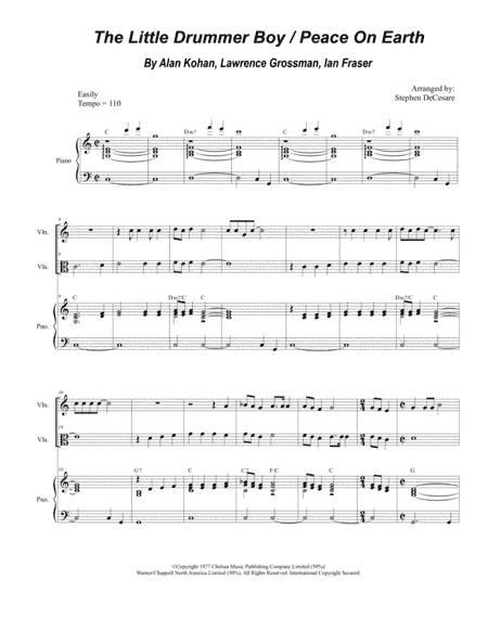 Peace On Earth (arr. Stephen DeCesare)