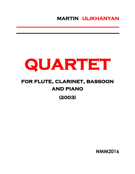 Woodwind - Piano Quartet