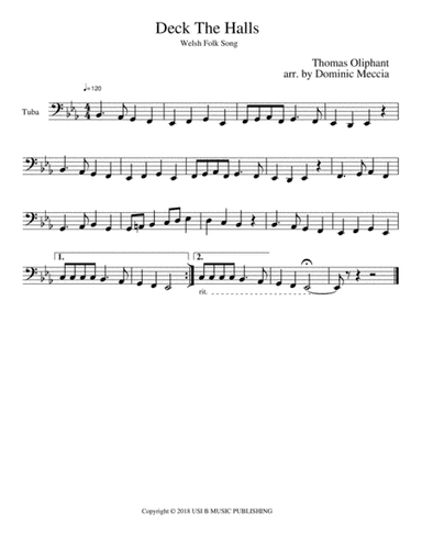 Deck The Halls (arr. Dominic Meccia)