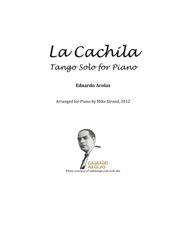 La Cachila (arr. Michael M. Strand (a.k.a. Mike Strand))