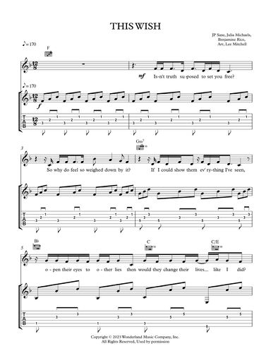 This Wish (arr. Lee Mitchell)