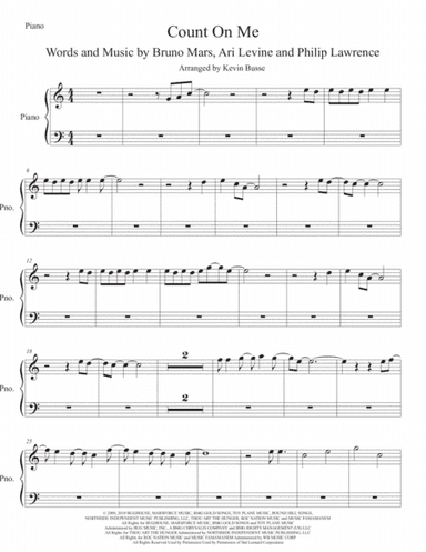 Count On Me (arr. Kevin Busse)