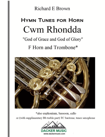 Cwm Rhondda - God of Grace and God of Glory (arr. Richard E Brown)