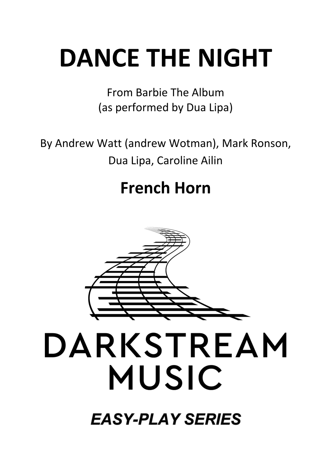 Dance The Night (arr. Douglas Cameron)