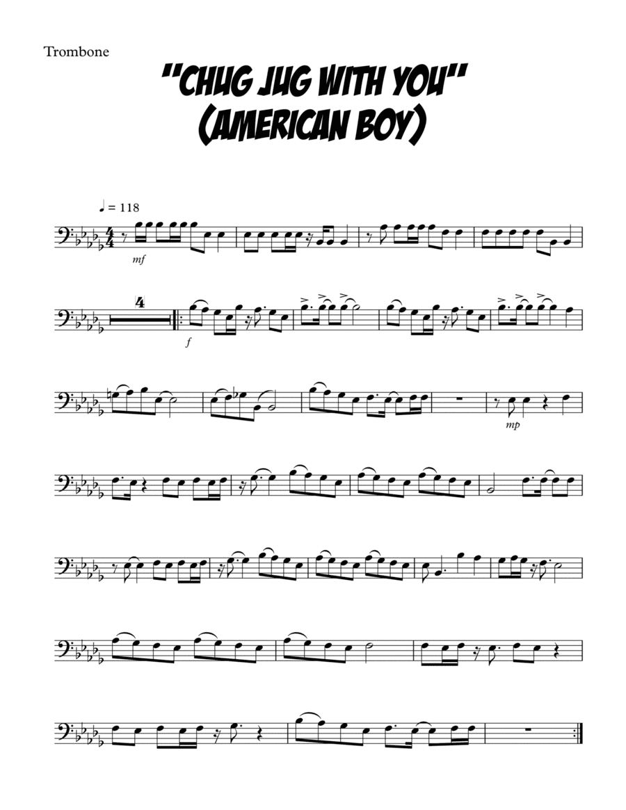 American Boy (arr. SongBird Music)