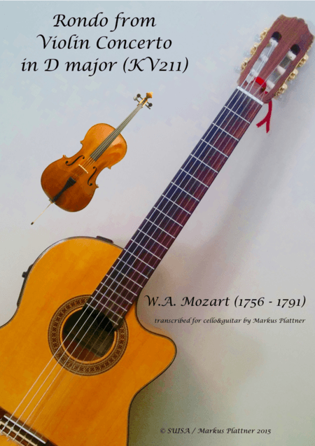 Mozart Rondo for Cello and Guitar (arr. Markus Plattner (*1952))