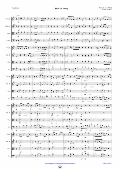 That´s a Plenty (arr. Josef STASTNY)